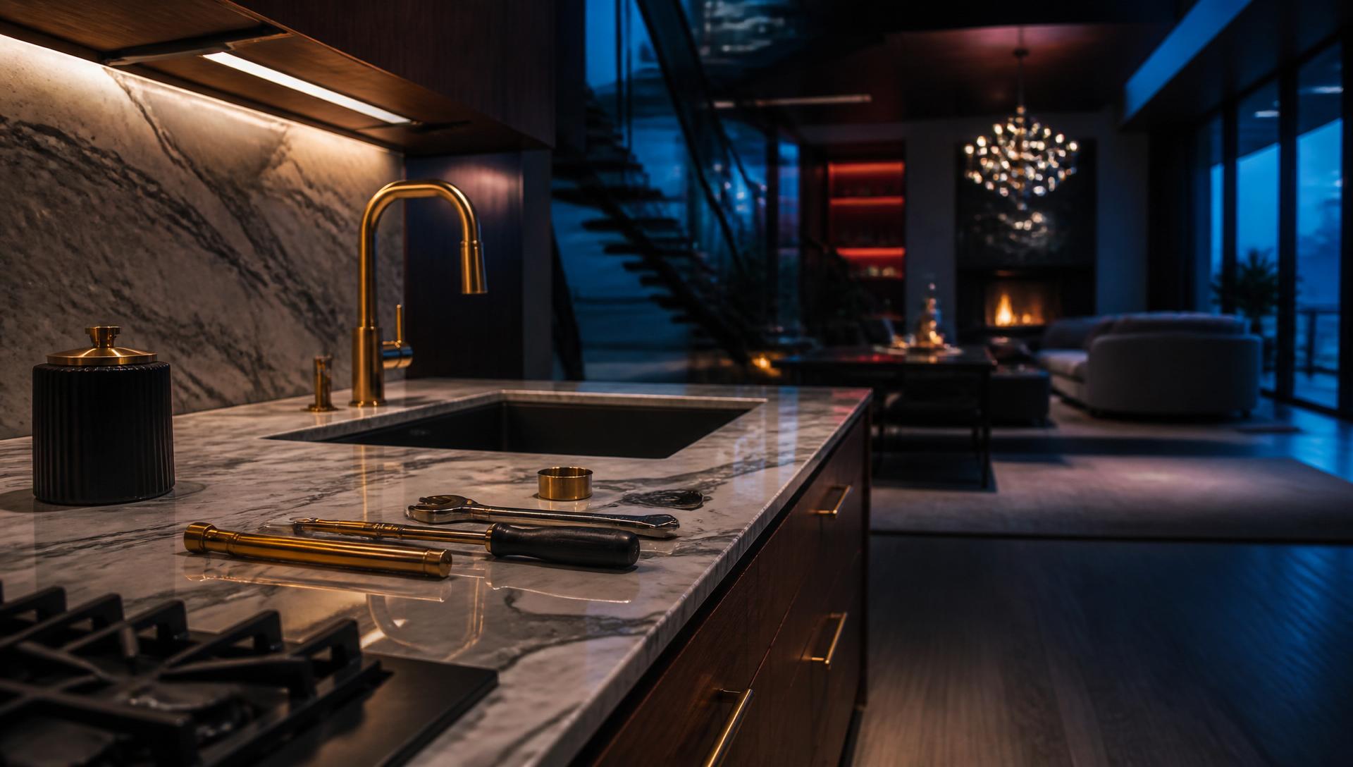 Premium luxury home interior showcasing expert craftsmanship