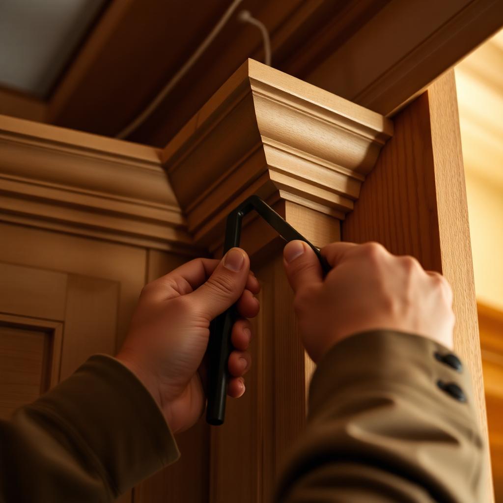 Precision trim carpentry